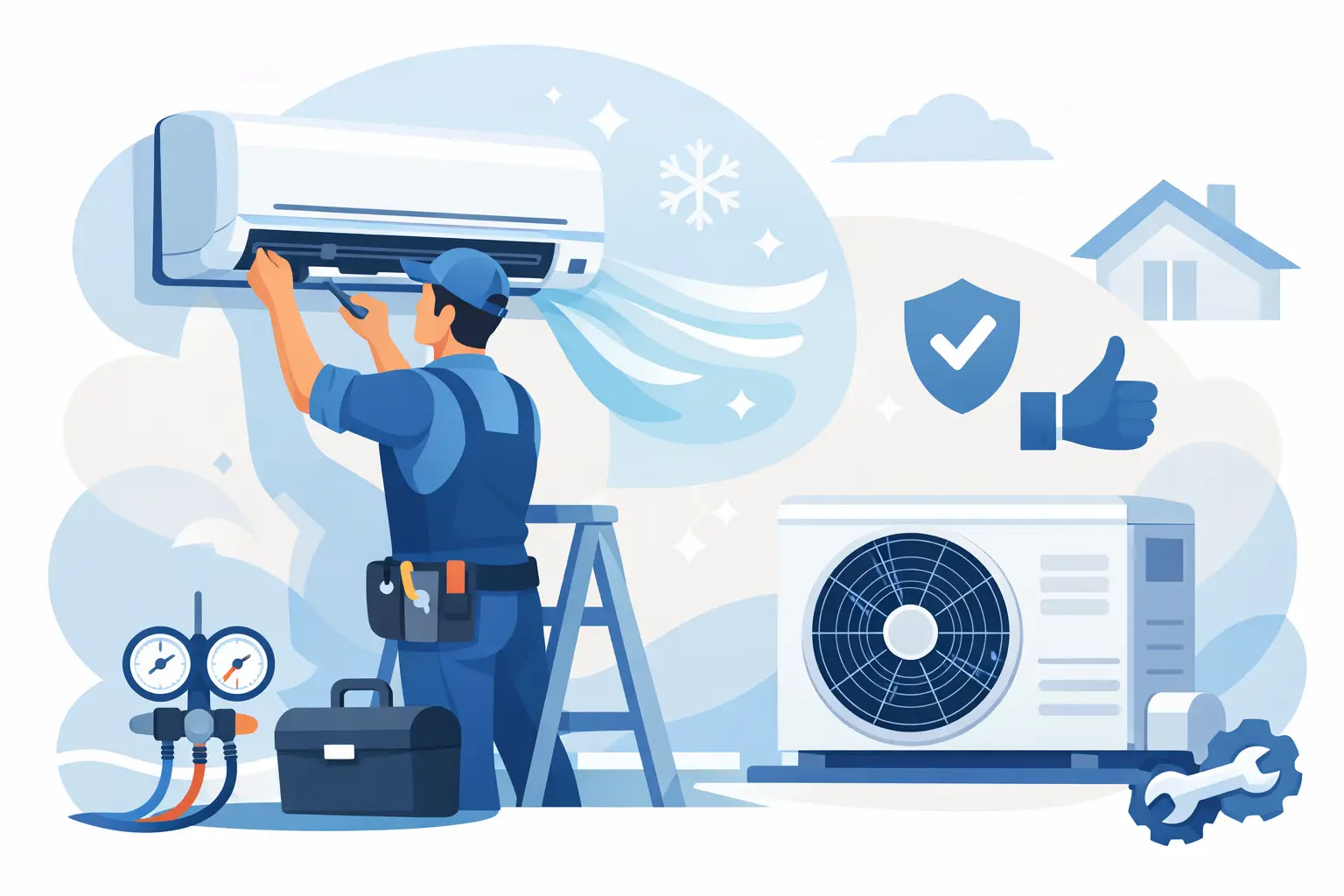 Read more about the article Air Conditioning Repair Service You Can Trust