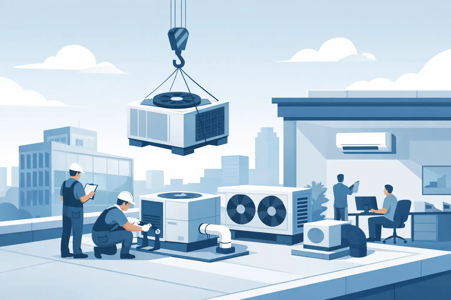 Read more about the article Commercial Air Conditioning Installation Guide