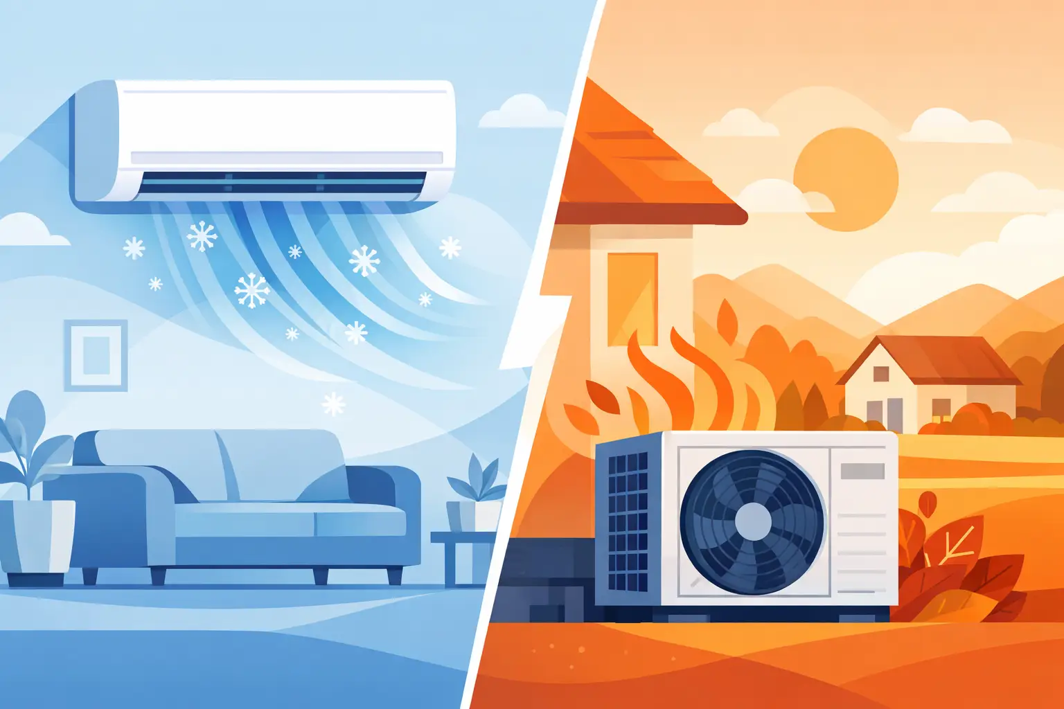 Read more about the article Air Conditioning Versus Heat Pump